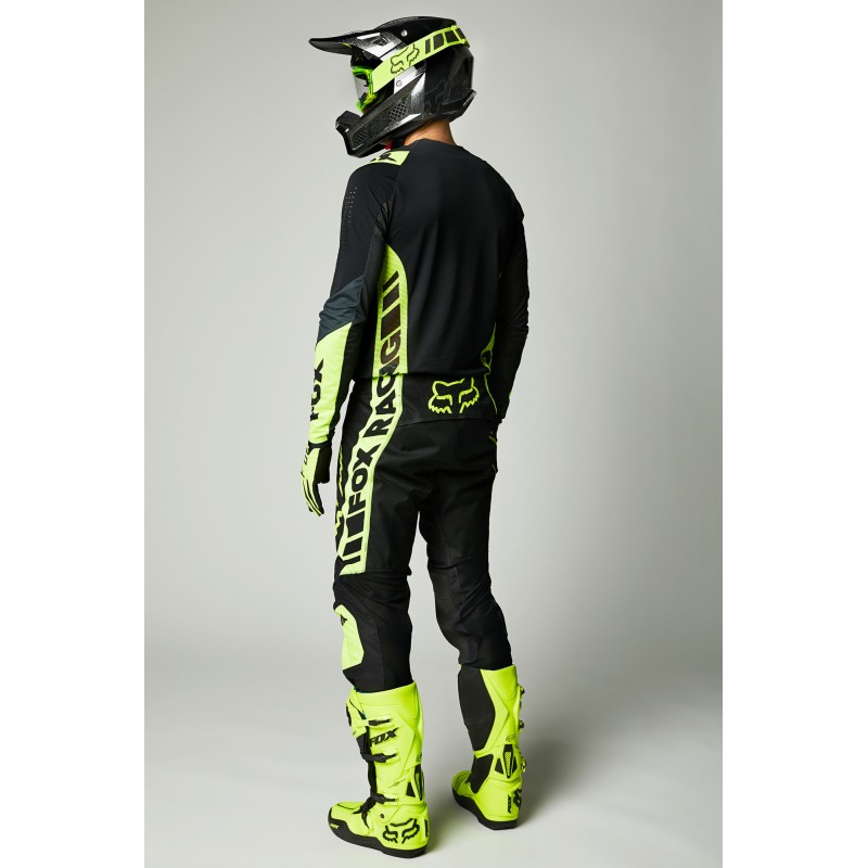 BLUZA FOX FLEXAIR MACH ONE BLACK/YELLOW
