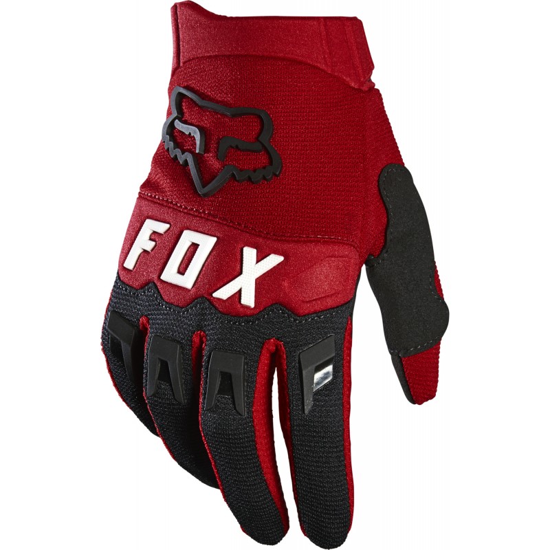 RĘKAWICE FOX JUNIOR DIRTPAW RED
