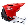 Kask full face 100% TRAJECTA Helmet red roz. S (52-56 cm)