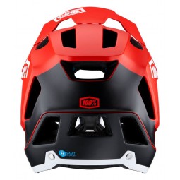 Kask full face 100% TRAJECTA Helmet red roz. S (52-56 cm)
