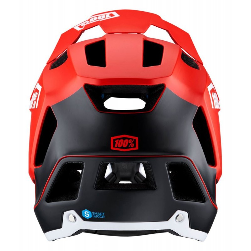 Kask full face 100% TRAJECTA Helmet red roz. S (52-56 cm)