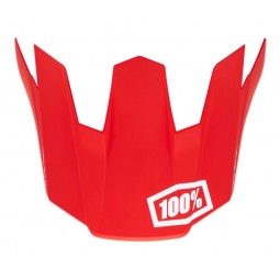 Kask full face 100% TRAJECTA Helmet red roz. S (52-56 cm)
