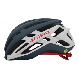 Kask szosowy GIRO AGILIS matte portaro gray white red