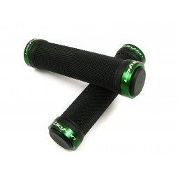 Chwyty Bicyklon lock-on ciemno-zielony