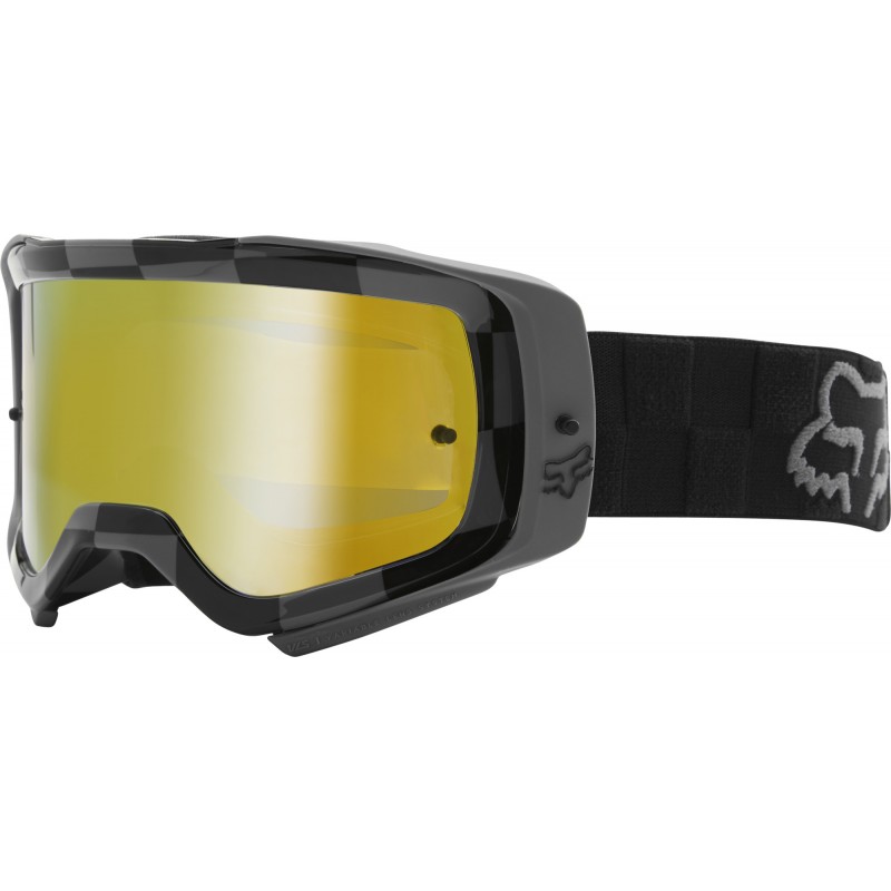 GOGLE FOX AIR SPACE AFTERBURN BLACK - SZYBA SPARK