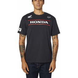 T-SHIRT FOX HONDA BLACK