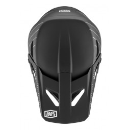 Kask full face juniorski 100% STATUS DH/BMX Helmet Essential Black