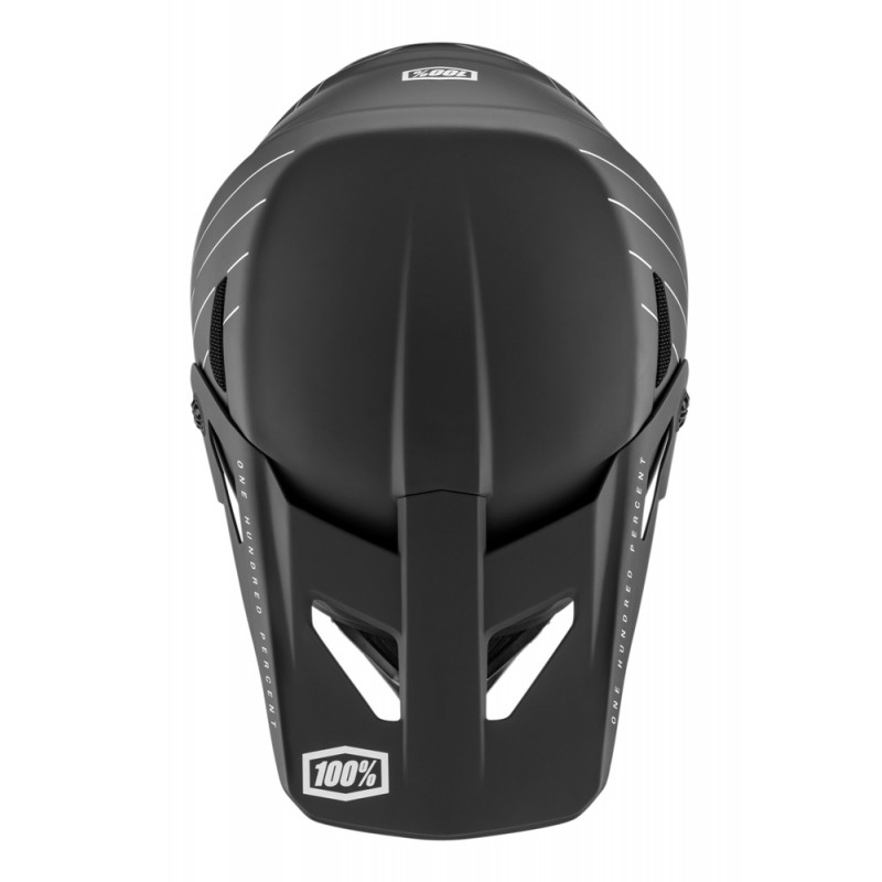 Kask full face juniorski 100% STATUS DH/BMX Helmet Essential Black