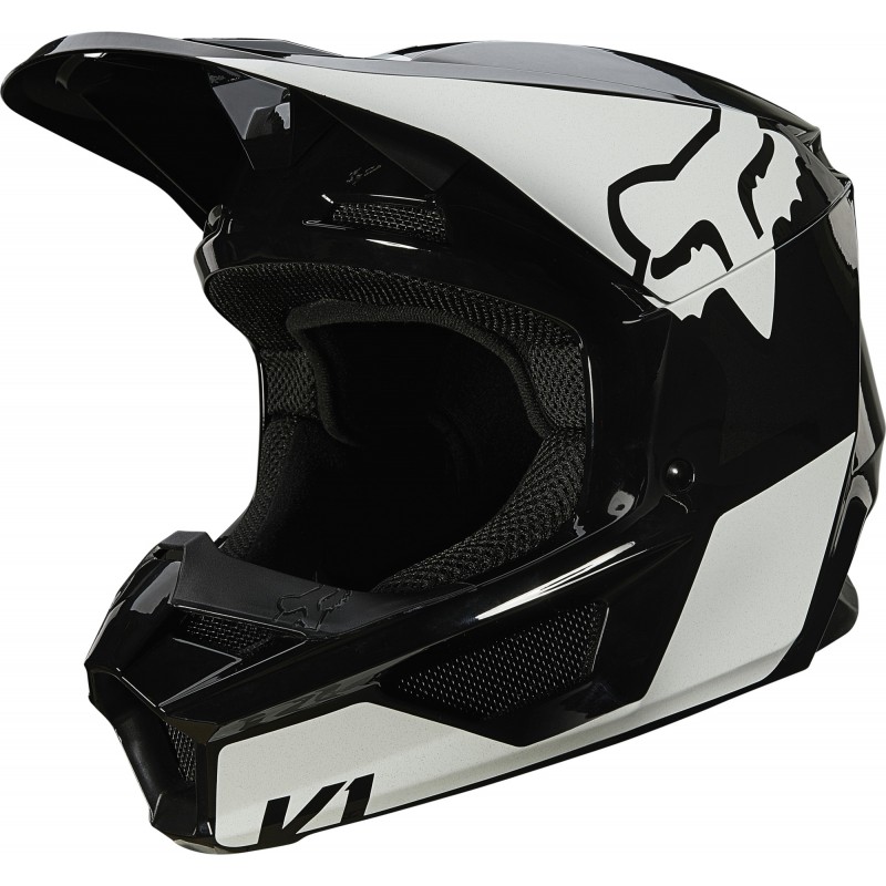 KASK FOX V-1 REVN BLACK/WHITE