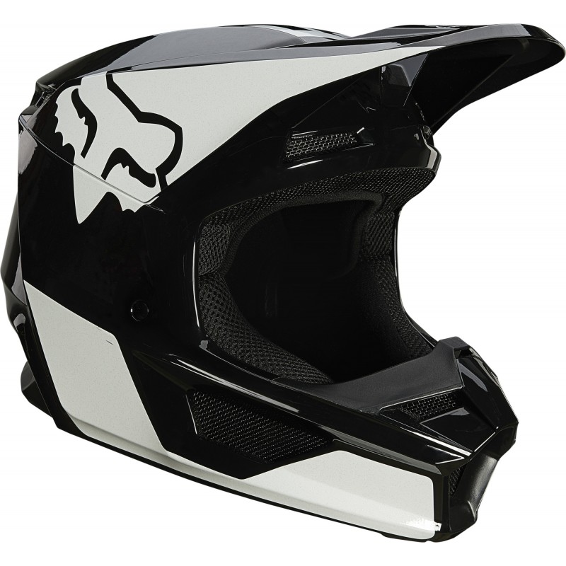 KASK FOX V-1 REVN BLACK/WHITE