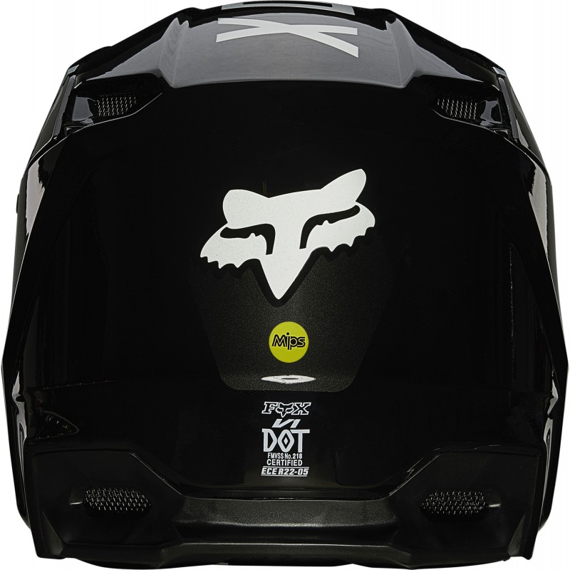 KASK FOX V-1 REVN BLACK/WHITE