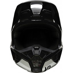 KASK FOX V-1 REVN BLACK/WHITE