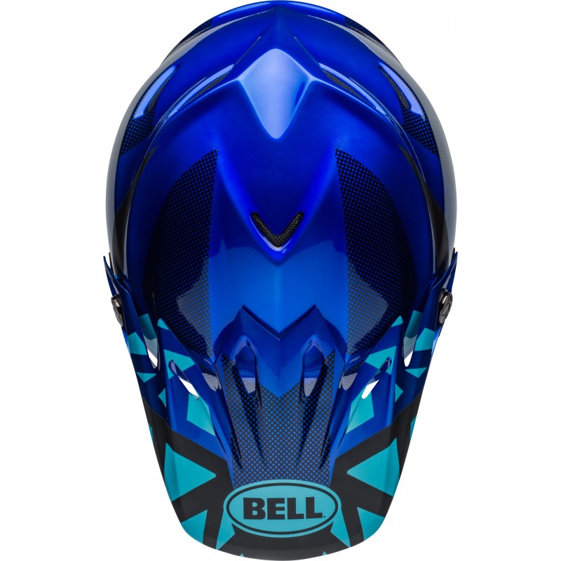 KASK BELL MOTO-9 MIPS TREMOR BLUE/BLACK
