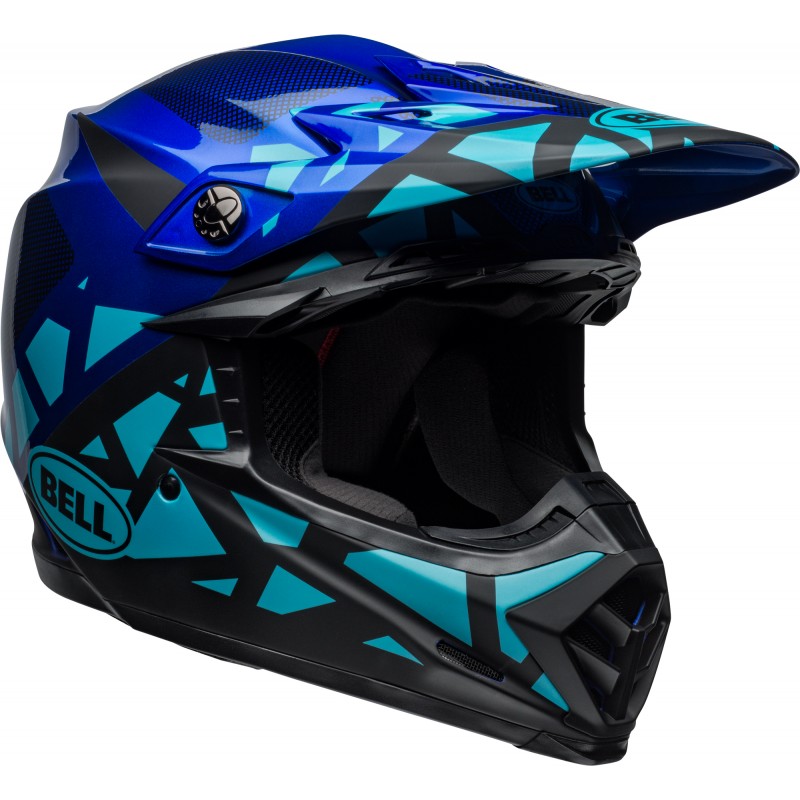 KASK BELL MOTO-9 MIPS TREMOR BLUE/BLACK