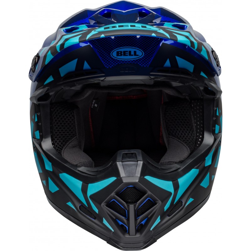 KASK BELL MOTO-9 MIPS TREMOR BLUE/BLACK