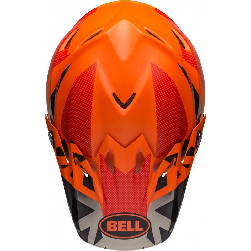 KASK BELL MOTO-9 MIPS TREMOR BLACK/ORANGE/CHROME