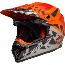 KASK BELL MOTO-9 MIPS TREMOR BLACK/ORANGE/CHROME