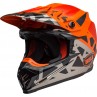 KASK BELL MOTO-9 MIPS TREMOR BLACK/ORANGE/CHROME