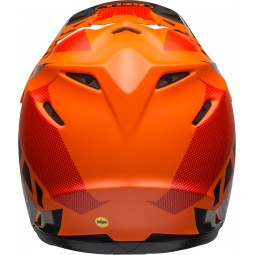 KASK BELL MOTO-9 MIPS TREMOR BLACK/ORANGE/CHROME