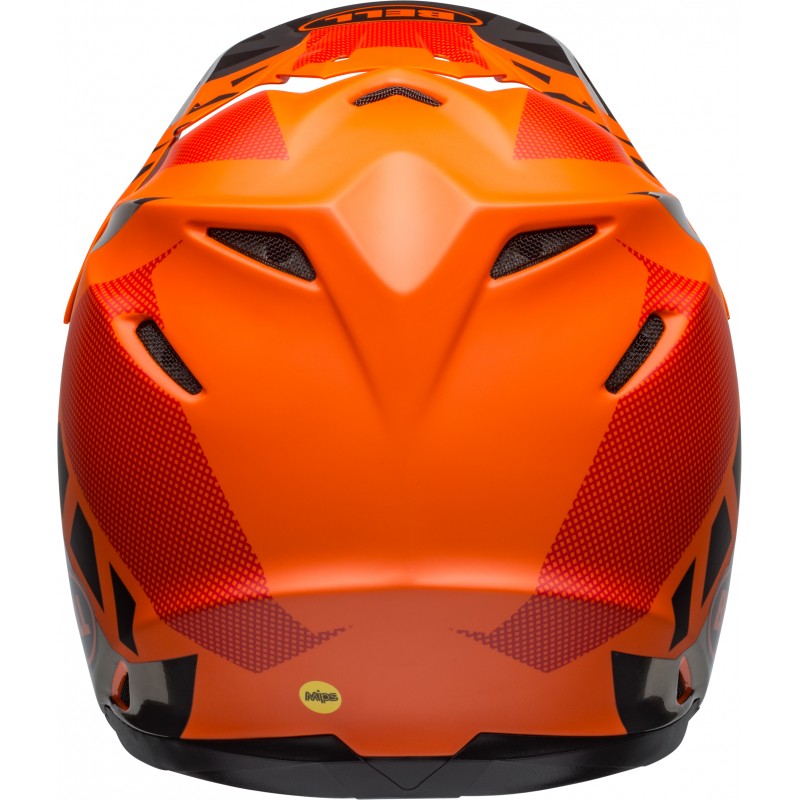 KASK BELL MOTO-9 MIPS TREMOR BLACK/ORANGE/CHROME