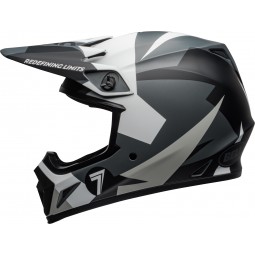 KASK BELL MX-9 MIPS SEVEN BATTLESHIP BLACK MATT/GREY