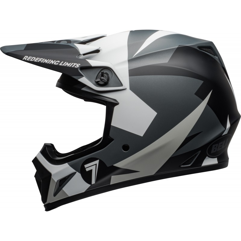 KASK BELL MX-9 MIPS SEVEN BATTLESHIP BLACK MATT/GREY