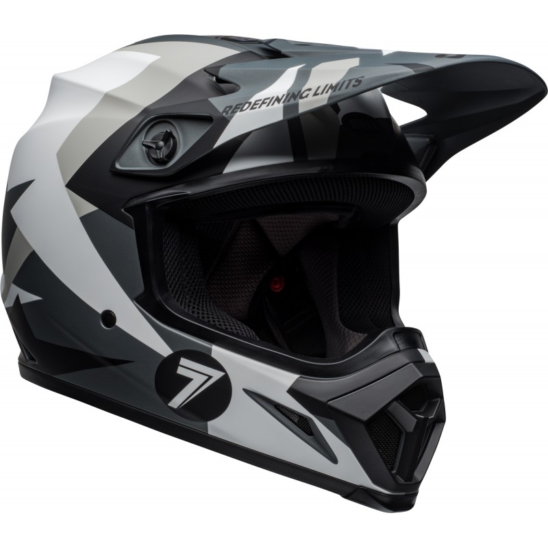 KASK BELL MX-9 MIPS SEVEN BATTLESHIP BLACK MATT/GREY