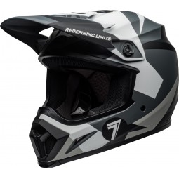 KASK BELL MX-9 MIPS SEVEN BATTLESHIP BLACK MATT/GREY