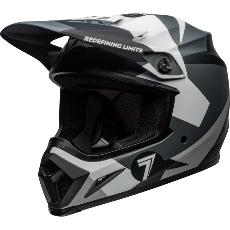KASK BELL MX-9 MIPS SEVEN BATTLESHIP BLACK MATT/GREY
