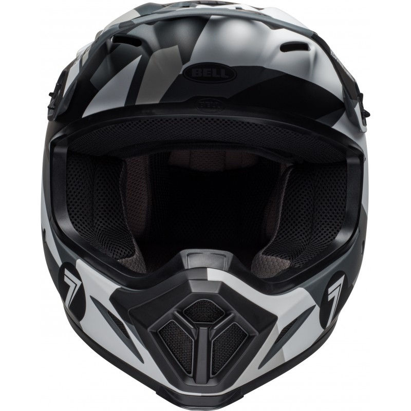 KASK BELL MX-9 MIPS SEVEN BATTLESHIP BLACK MATT/GREY