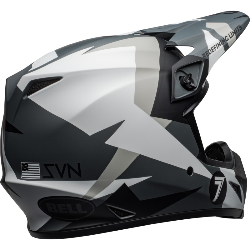 KASK BELL MX-9 MIPS SEVEN BATTLESHIP BLACK MATT/GREY