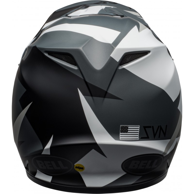 KASK BELL MX-9 MIPS SEVEN BATTLESHIP BLACK MATT/GREY