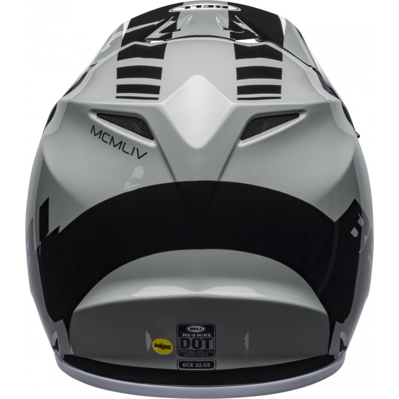 KASK BELL MX-9 MIPS DASH GREY/BLACK/WHITE