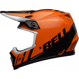 KASK BELL MX-9 MIPS DASH ORANGE/BLACK