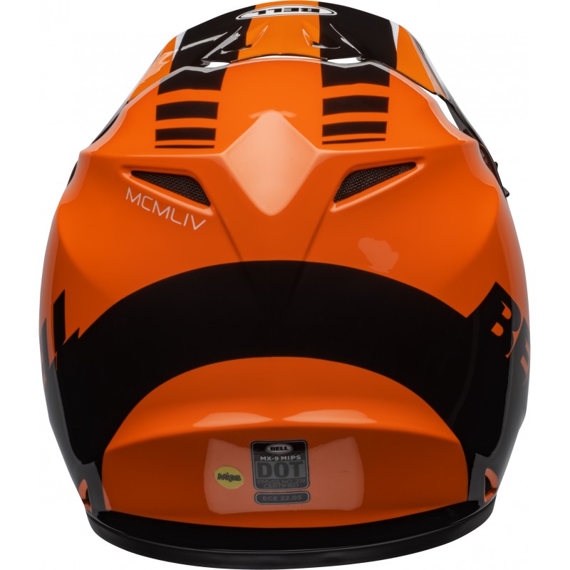 KASK BELL MX-9 MIPS DASH ORANGE/BLACK
