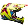 KASK BELL MX-9 MIPS DOUBLE TROUBLE HI VIZ YELLOW