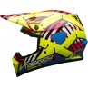 KASK BELL MX-9 MIPS DOUBLE TROUBLE HI VIZ YELLOW