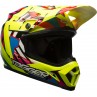 KASK BELL MX-9 MIPS DOUBLE TROUBLE HI VIZ YELLOW