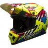 KASK BELL MX-9 MIPS DOUBLE TROUBLE HI VIZ YELLOW