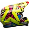 KASK BELL MX-9 MIPS DOUBLE TROUBLE HI VIZ YELLOW