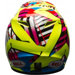 KASK BELL MX-9 MIPS DOUBLE TROUBLE HI VIZ YELLOW