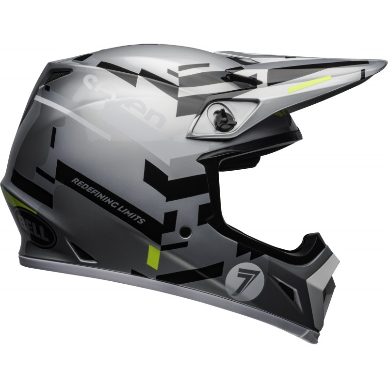 KASK BELL MX-9 MIPS SEVEN EQUALIZER GREY/BLACK/HI VIZ