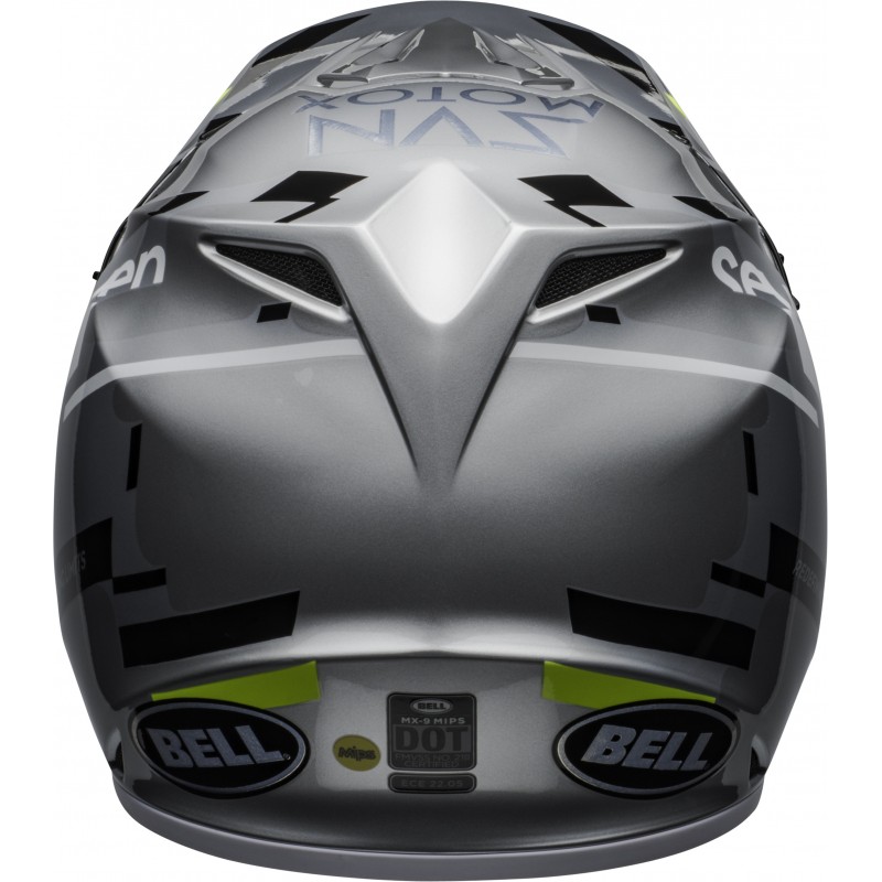 KASK BELL MX-9 MIPS SEVEN EQUALIZER GREY/BLACK/HI VIZ