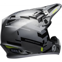 KASK BELL MX-9 MIPS SEVEN EQUALIZER GREY/BLACK/HI VIZ