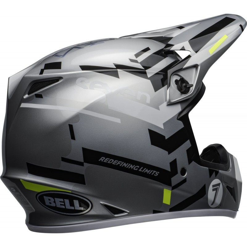 KASK BELL MX-9 MIPS SEVEN EQUALIZER GREY/BLACK/HI VIZ