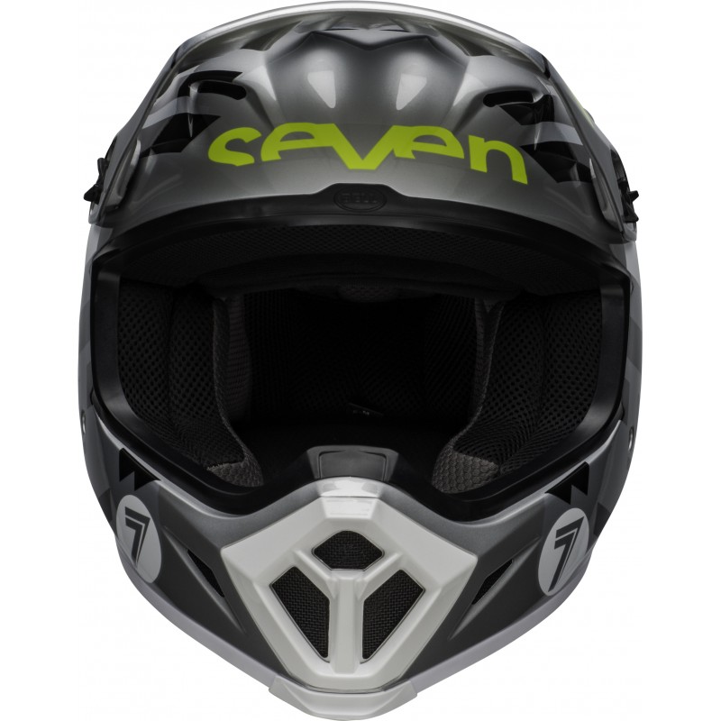 KASK BELL MX-9 MIPS SEVEN EQUALIZER GREY/BLACK/HI VIZ