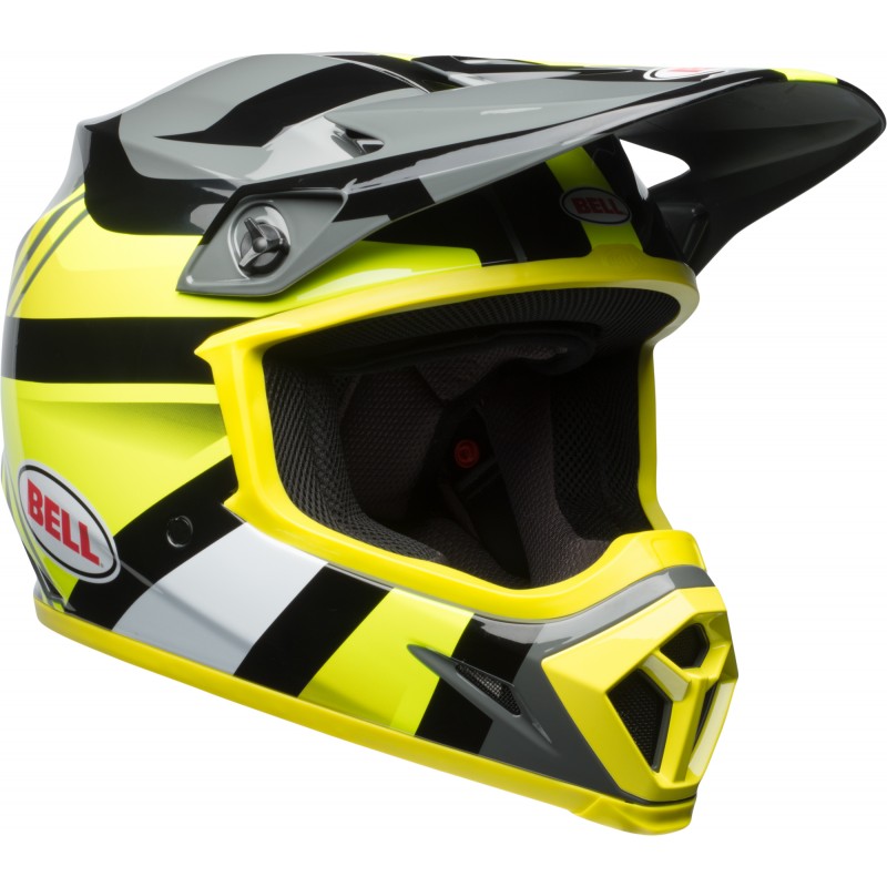 KASK BELL MX-9 MIPS MARAUDER HI VIZ YELLOW/BLACK