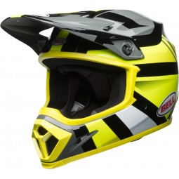 KASK BELL MX-9 MIPS MARAUDER HI VIZ YELLOW/BLACK