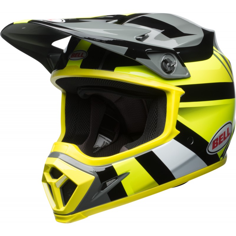 KASK BELL MX-9 MIPS MARAUDER HI VIZ YELLOW/BLACK