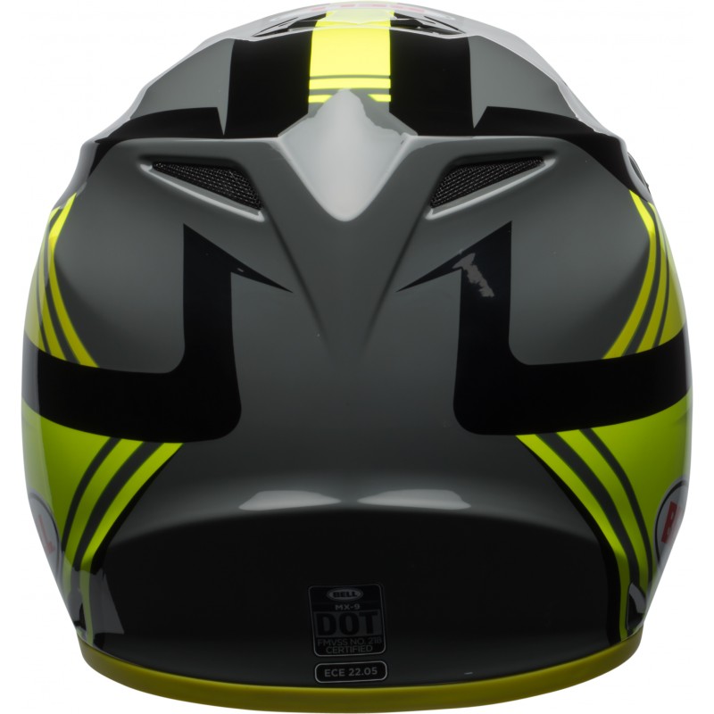 KASK BELL MX-9 MIPS MARAUDER HI VIZ YELLOW/BLACK